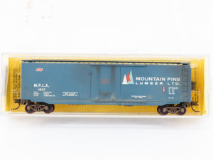 N Scale Micro-Trains/Kadee 32031 MPLX Mountain Pine 50' Boxcar #1047 Weathered