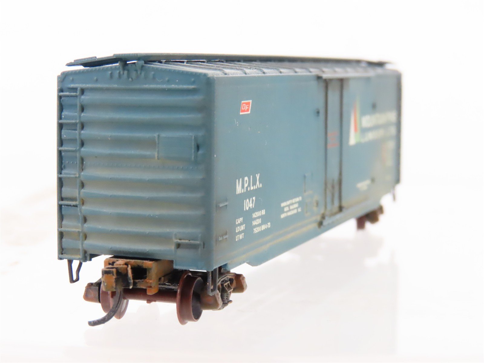 N Scale Micro-Trains/Kadee 32031 MPLX Mountain Pine 50' Boxcar #1047 Weathered