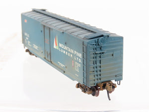 N Scale Micro-Trains/Kadee 32031 MPLX Mountain Pine 50' Boxcar #1047 Weathered