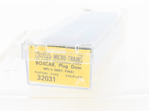 N Scale Micro-Trains/Kadee 32031 MPLX Mountain Pine 50' Boxcar #1047 Weathered