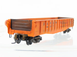 N Scale Micro-Trains/Kadee 46041 DRGW Rio Grande 50' Gondola #56107 Weathered