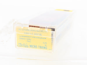 N Micro-Trains/Kadee 20093-1 SP Southern Pacific 40' Boxcar #105043 Weathered