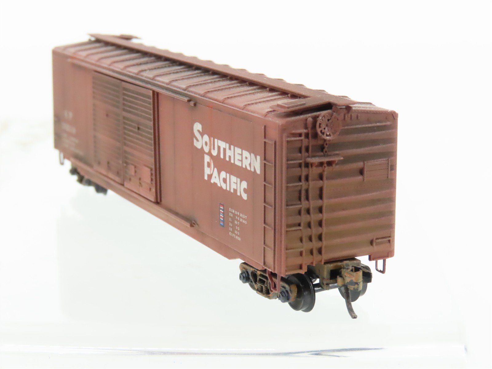 N Micro-Trains/Kadee 34091-1 SP Southern Pacific 50' Boxcar #202519 Weathered