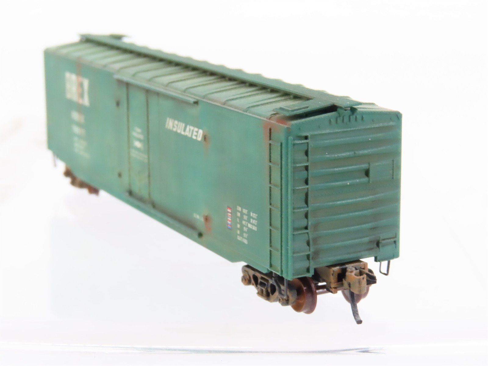 N Micro-Trains/Kadee 32507-1 BREX /RBBX Leasing 50' Boxcar #79577 Weathered