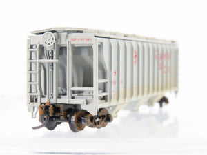 N Scale Minitrix 51313900 SP Southern Pacific 3-Bay Hopper #400469 Weathered