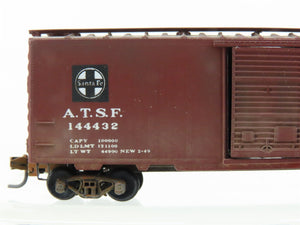 N Scale Micro-Trains/Kadee ATSF Santa Fe 40' Boxcar #144432 Weathered