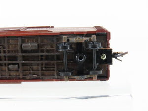 N Scale Micro-Trains/Kadee ATSF Santa Fe 40' Boxcar #144432 Weathered