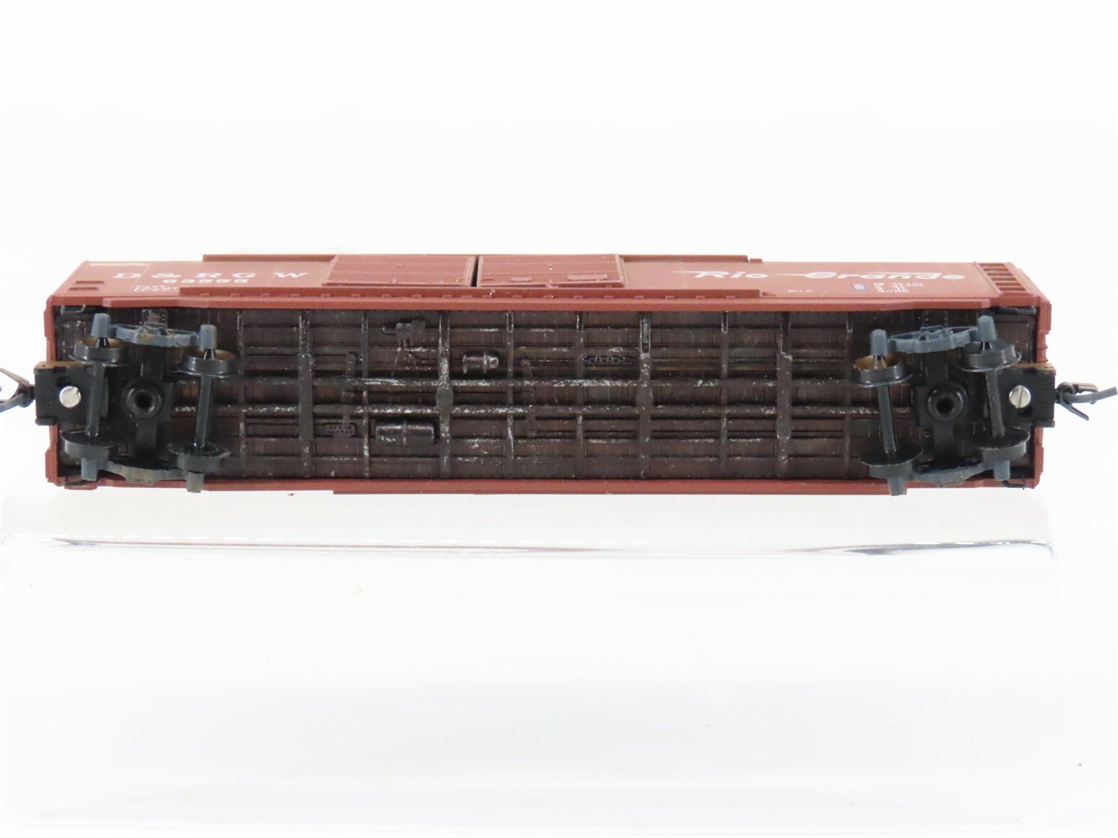 N Scale Micro-Trains 34105 DRGW Rio Grande 50' Boxcar #66625 Weathered