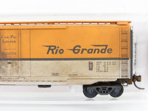 N Scale Micro-Trains MTL 03200222 DRGW Rio Grande 50' Boxcar #60809 Weathered