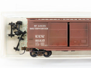 N Micro-Trains/Kadee SSW Cotton Belt 40' Boxcar #46435 Weathered