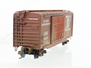 N Micro-Trains/Kadee SSW Cotton Belt 40' Boxcar #46435 Weathered