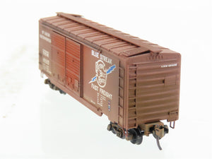 N Micro-Trains/Kadee SSW Cotton Belt 40' Boxcar #46435 Weathered
