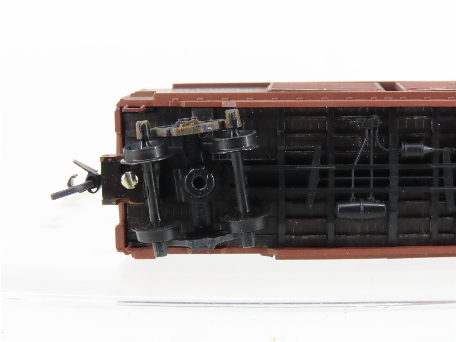 N Micro-Trains/Kadee SSW Cotton Belt 40' Boxcar #46435 Weathered