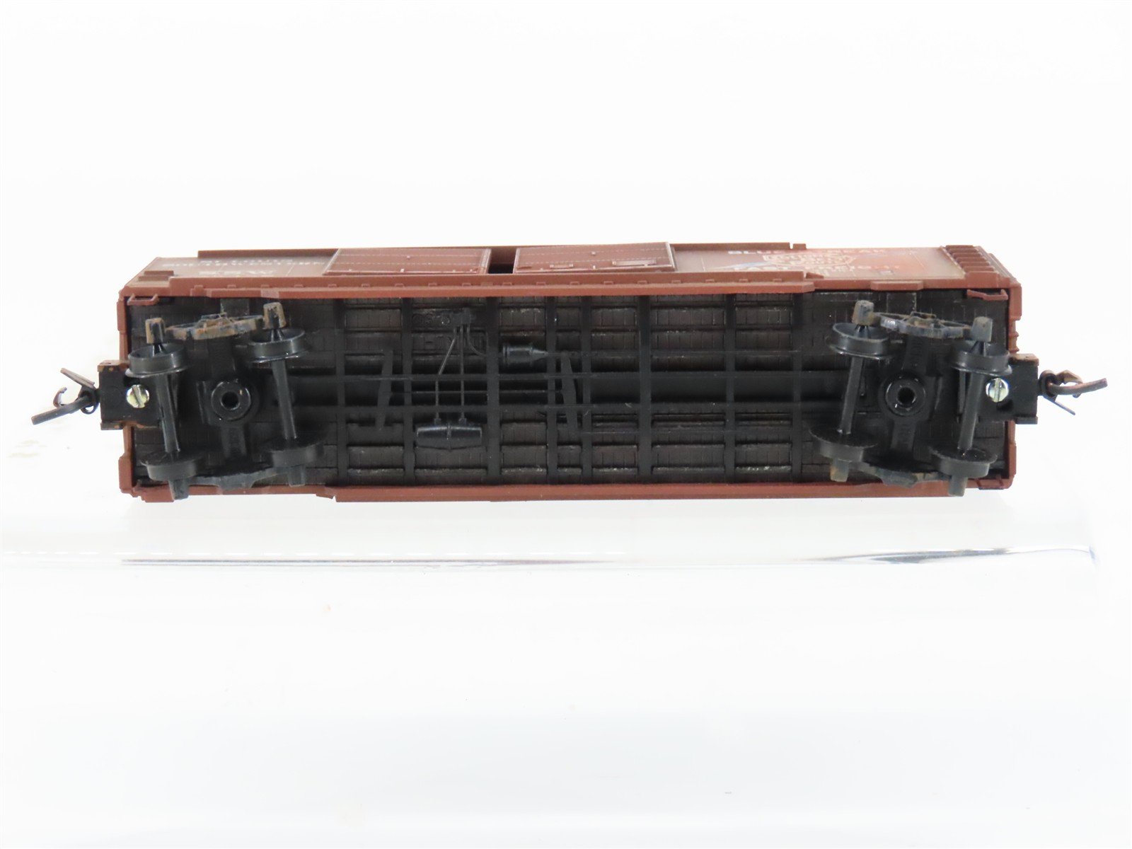 N Micro-Trains/Kadee SSW Cotton Belt 40' Boxcar #46435 Weathered