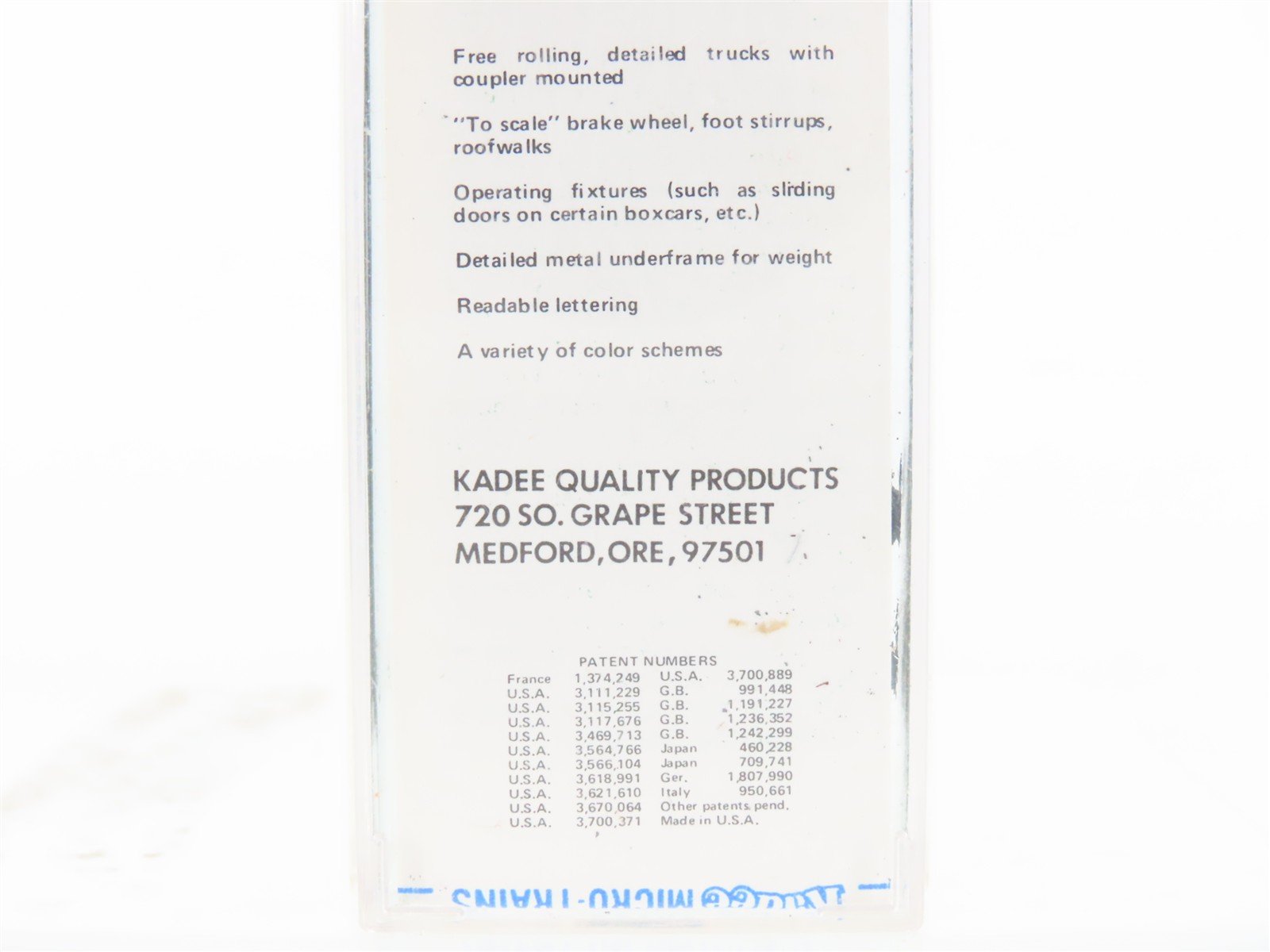 N Micro-Trains/Kadee 