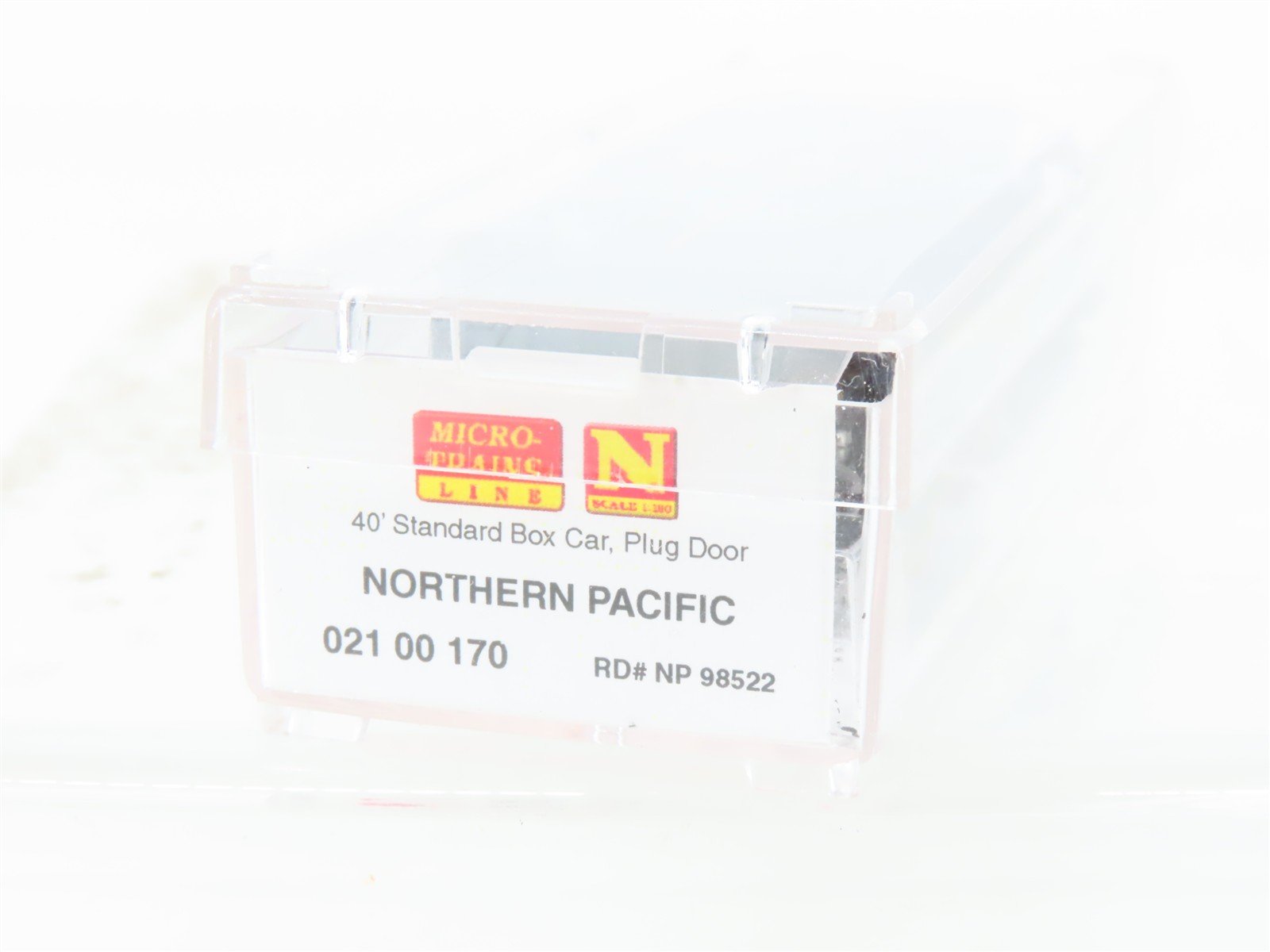 N Micro-Trains MTL 02100170 NP Northern Pacific 40' Boxcar #98522 Weathered