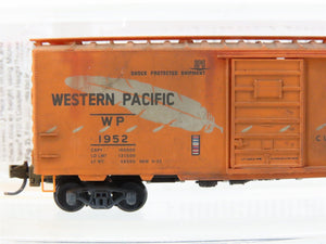 N Scale Micro-Trains MTL 20506 WP Western Pacific 40' Boxcar #1952 Weathered