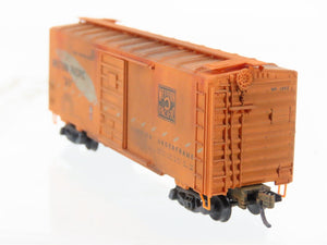 N Scale Micro-Trains MTL 20506 WP Western Pacific 40' Boxcar #1952 Weathered