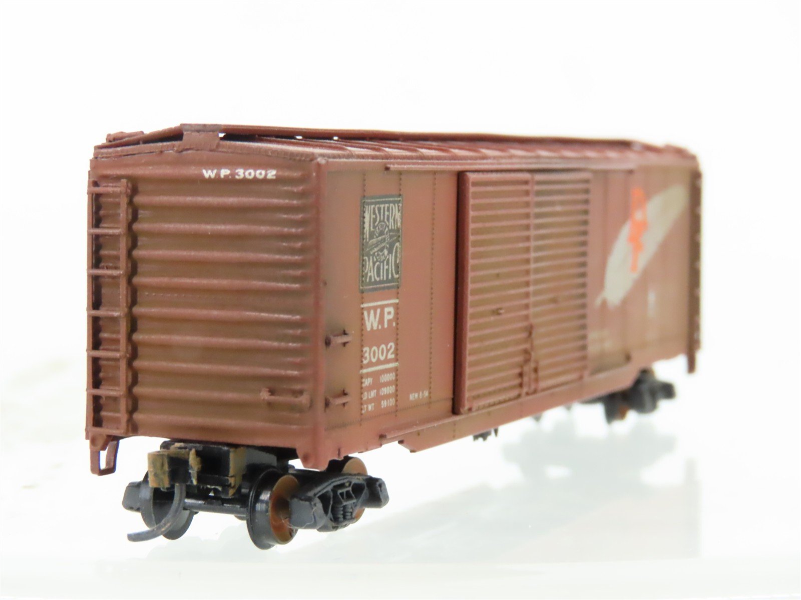 N Scale Intermountain 65604-13 WP Western Pacific 50' Boxcar #3002 Weathered