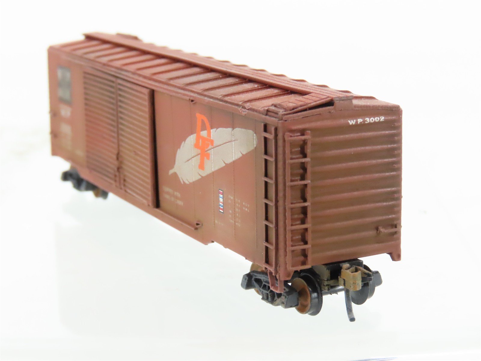 N Scale Intermountain 65604-13 WP Western Pacific 50' Boxcar #3002 Weathered