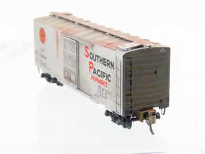 N Scale Atlas 3442 SP Southern Pacific 40' Boxcar #16034 Weathered