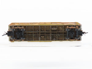 N Scale Con-Cor UP Union Pacific 40' Stock Car #47834 Weathered