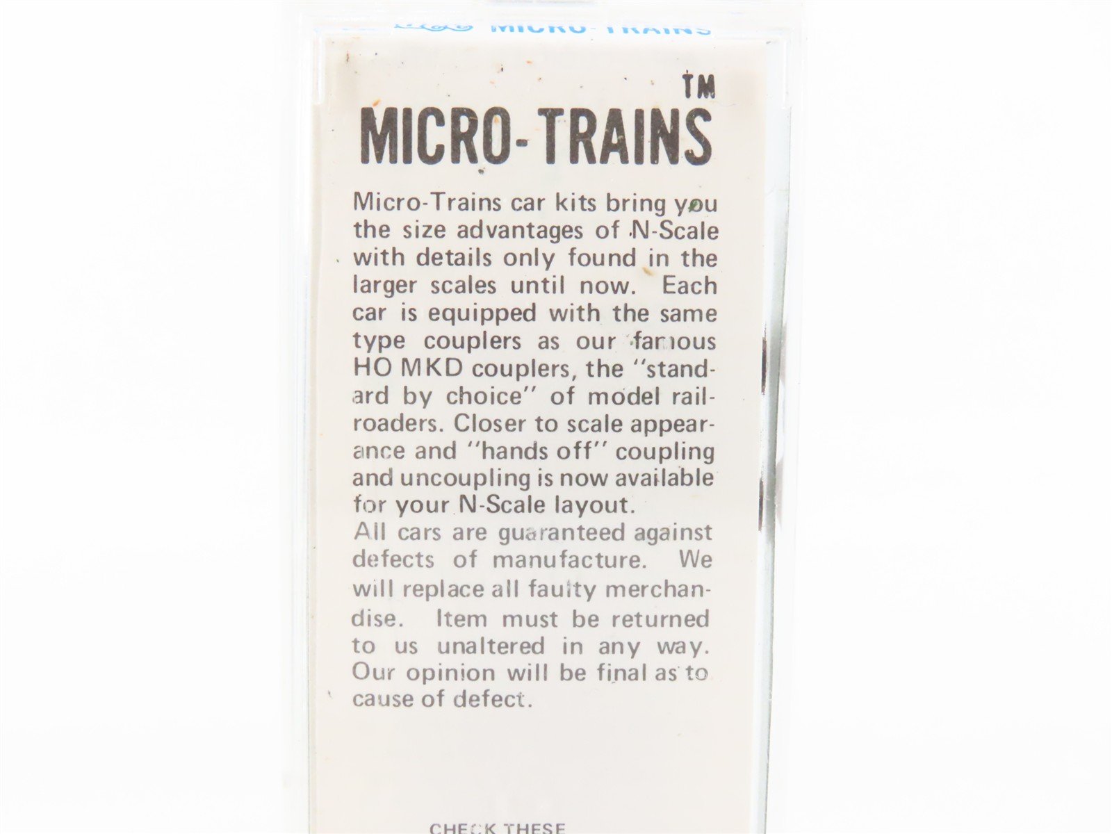 N Micro-Trains/Kadee Blue Label 35074 ATSF 40' Stock Car #68642 Weathered