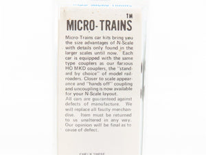 N Micro-Trains/Kadee Blue Label 35074 ATSF 40' Stock Car #68642 Weathered