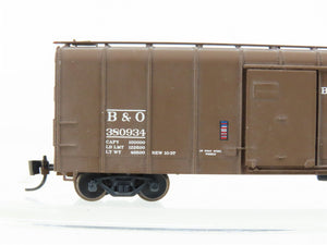 N Scale B&O Baltimore & Ohio 40' Boxcar #380934 Weathered