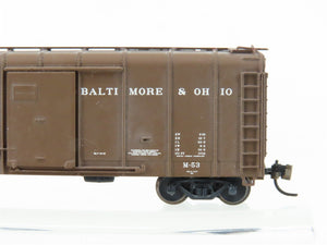 N Scale B&O Baltimore & Ohio 40' Boxcar #380934 Weathered