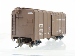 N Scale B&O Baltimore & Ohio 40' Boxcar #380934 Weathered