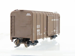N Scale B&O Baltimore & Ohio 40' Boxcar #380934 Weathered