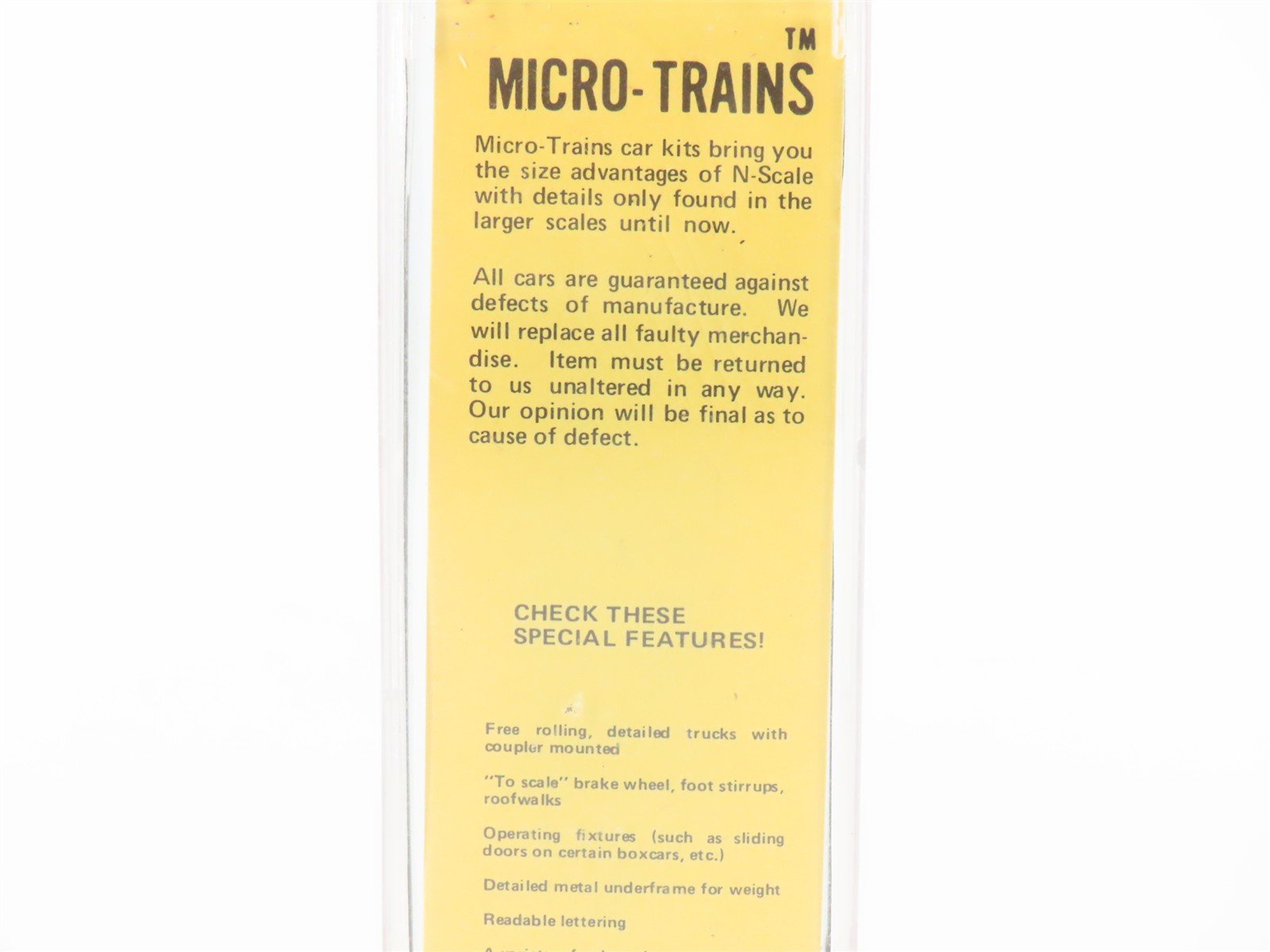 N Micro-Trains/Kadee Blue Label 35077 ATSF 40' Stock Car #50632 Weathered