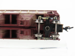 N Scale Athearn RTR 11443 ATSF Santa Fe 3-Bay Covered Hopper #300205 Weathered