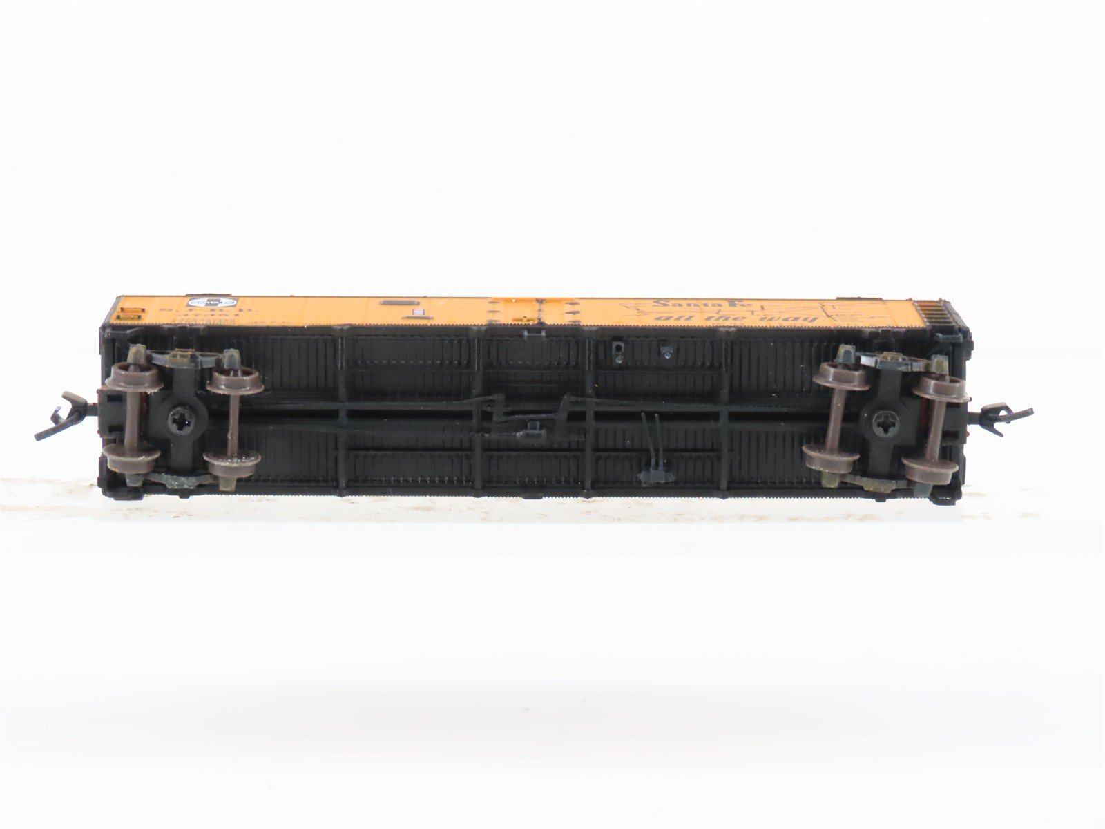 N Scale Athearn RTR 11575 SFRD Santa Fe 50' Ice Bunker #37351 Weathered