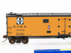 N Scale Athearn RTR 11569 SFRD Santa Fe 50' Ice Bunker #37318 Weathered
