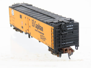 N Scale Athearn RTR 11569 SFRD Santa Fe 50' Ice Bunker #37318 Weathered