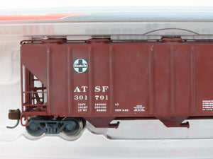 N Scale BLMA 11083 ATSF Santa Fe 3-Bay Covered Hopper #301701 Weathered