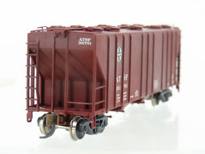 N Scale BLMA 11083 ATSF Santa Fe 3-Bay Covered Hopper #301701 Weathered
