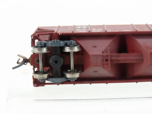 N Scale BLMA 11083 ATSF Santa Fe 3-Bay Covered Hopper #301701 Weathered