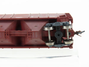 N Scale BLMA 11083 ATSF Santa Fe 3-Bay Covered Hopper #301701 Weathered