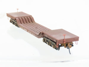 N Scale Micro-Trains MTL 109040 ATSF Depressed Center Flatcar #90000 Weathered