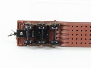 N Scale Micro-Trains MTL 109040 ATSF Depressed Center Flatcar #90000 Weathered