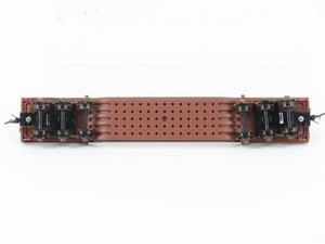 N Scale Micro-Trains MTL 109040 ATSF Depressed Center Flatcar #90000 Weathered