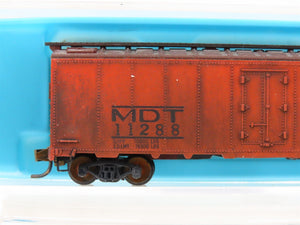 N Scale Atlas 2395 MDT New York Central Reefer Car #11288 Weathered