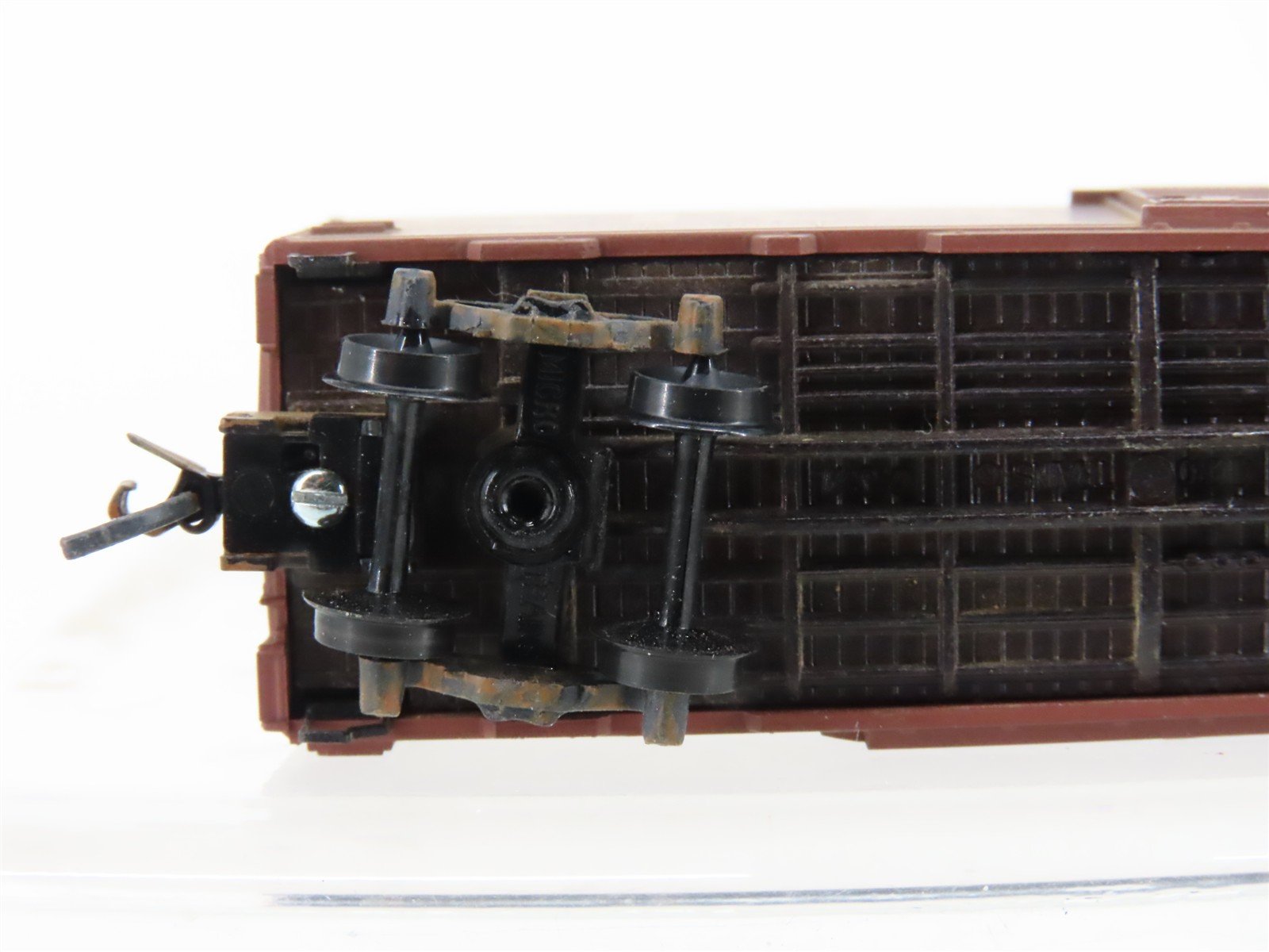 N Scale Deluxe 142403 SPS Spokane Portland Seattle 40' Boxcar #13475 Weathered