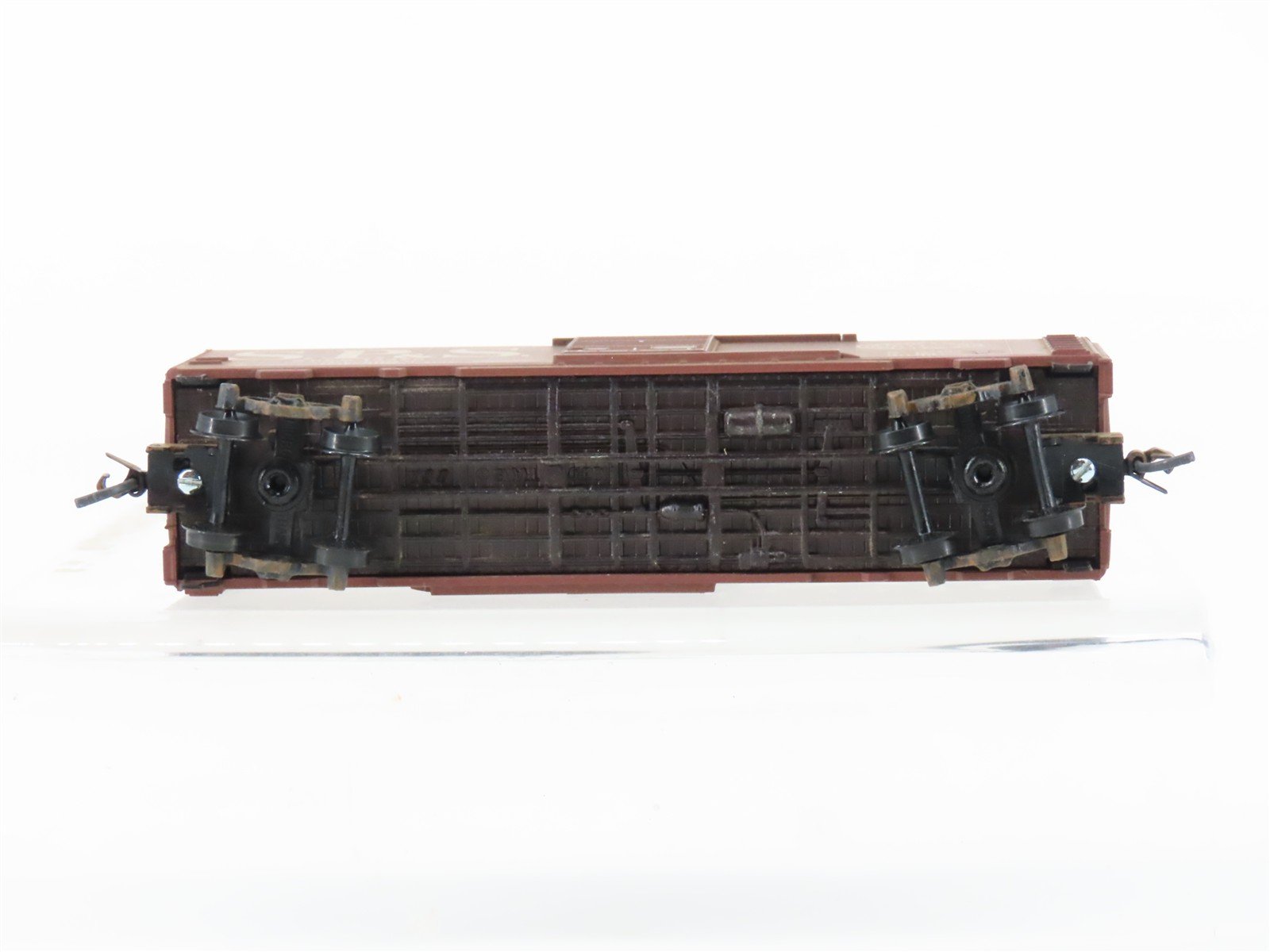 N Scale Deluxe 142403 SPS Spokane Portland Seattle 40' Boxcar #13475 Weathered