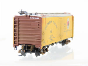 N Scale Micro-Trains MTL 59590 NP Northern Pacific 40' Reefer #91039 Weathered