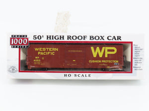 HO Scale PROTO 1000 23945 WP Western Pacific 50' Single Door Box Car #4052