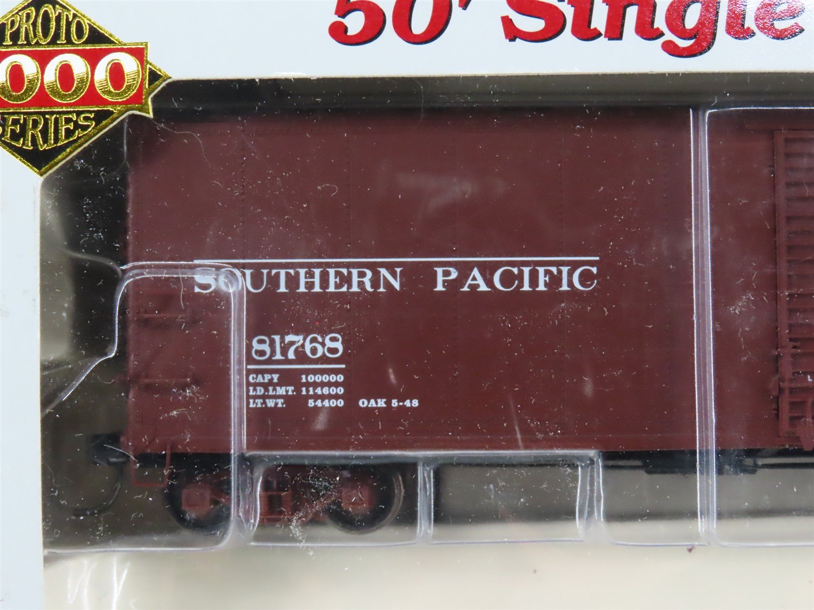 HO Scale PROTO 2000 920-54286 SP Southern Pacific 50' Single Door Box Car #81768
